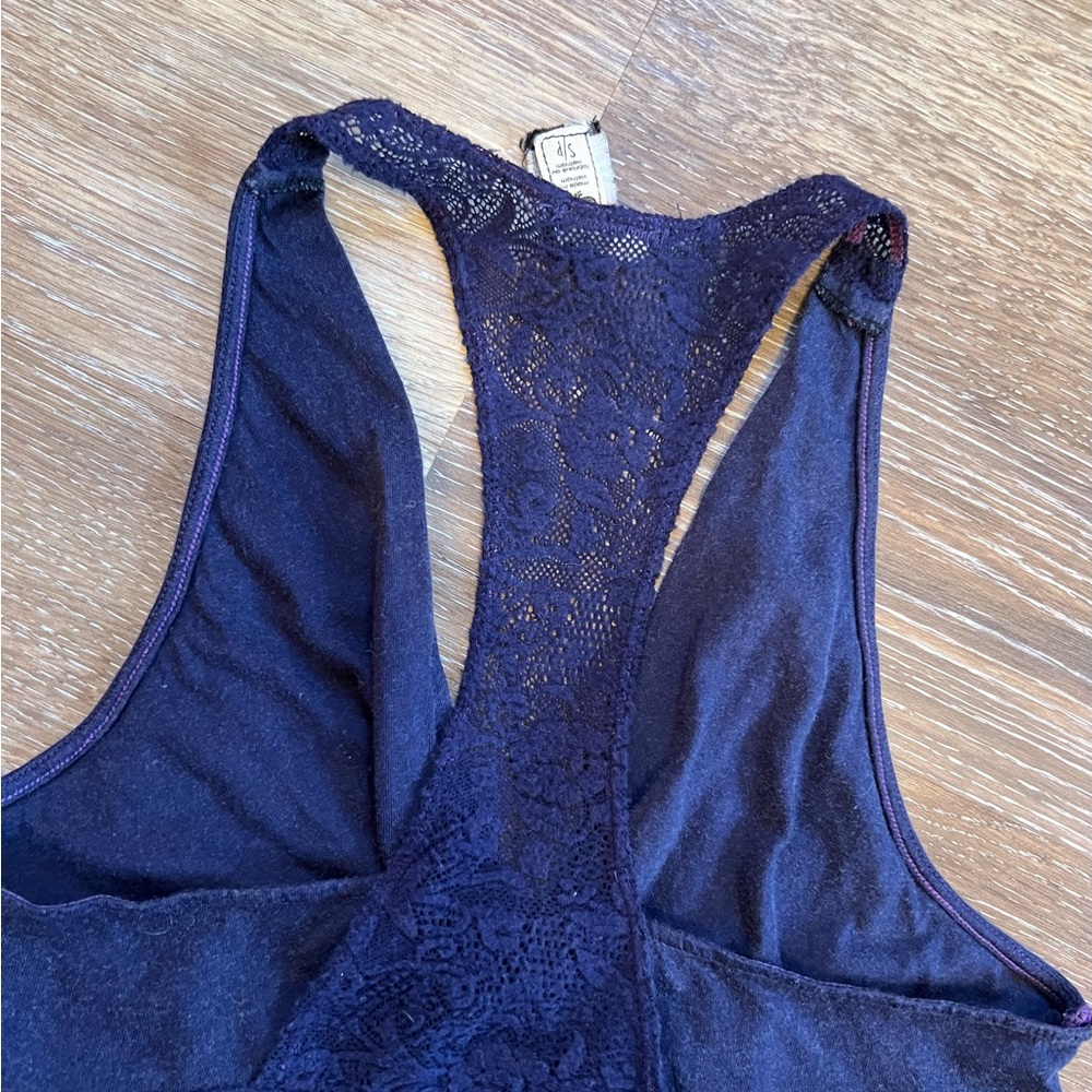 Free People‎ sz S/P racer back summer top - Picture 4 of 5